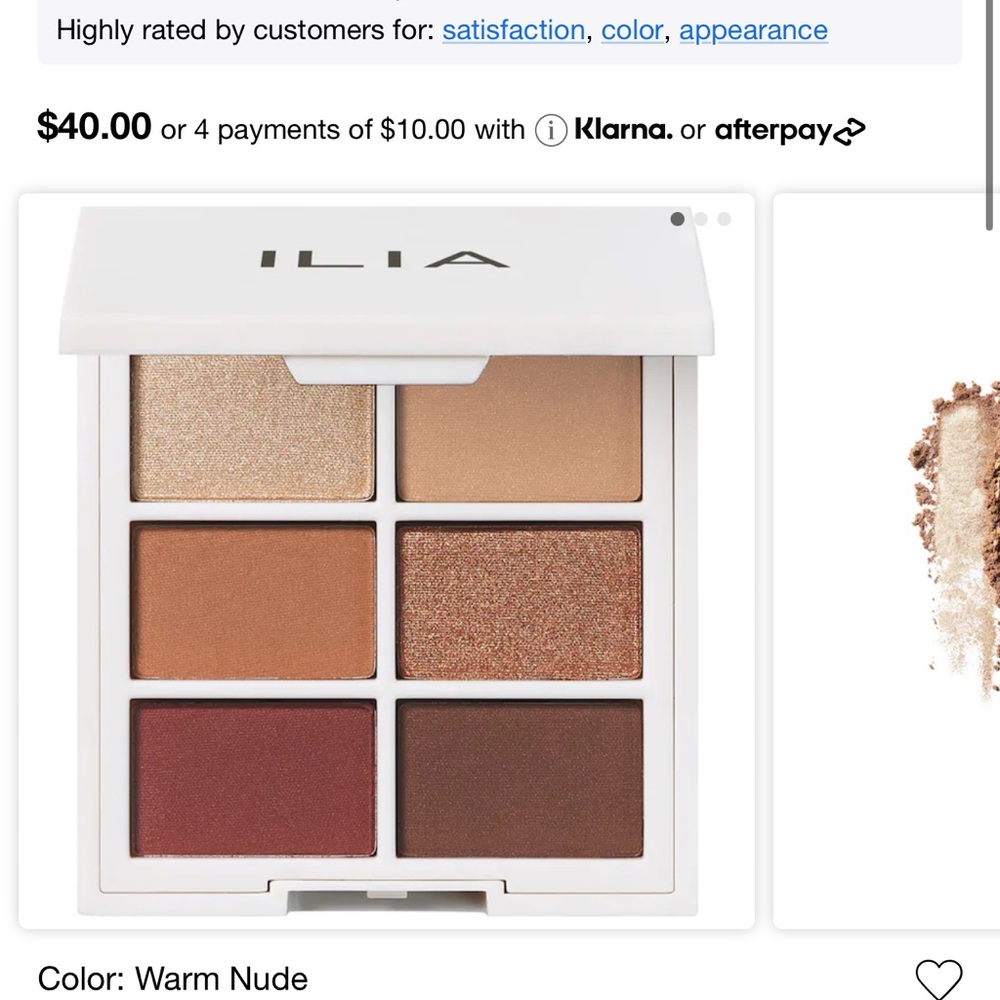 ILIA Necessary Nude Palette